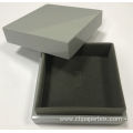 High Quality Glossy Gray Wooden Gift Ring Box